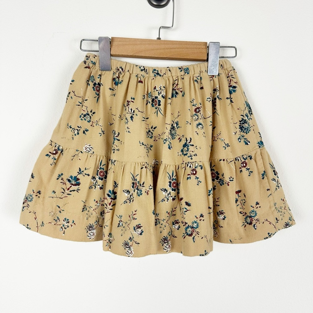 Bonpoint Floral Sequin Full Skirt Size 6